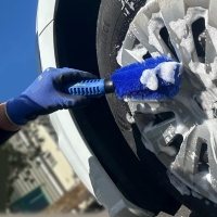 Perie curatare jante, 26.5 cm, albastru, Goodyear GY900307